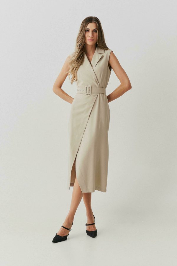 Vestido Alf Viscose Transp Gola Dupla Cinto-Imagem 11