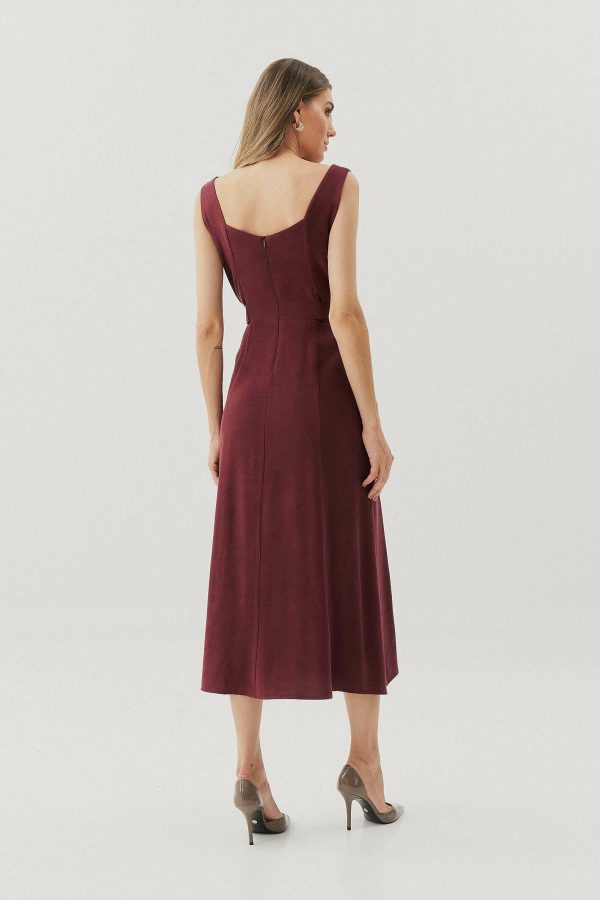 Vestido Alf Piquet Alca Fivela Cintura-Imagem 5