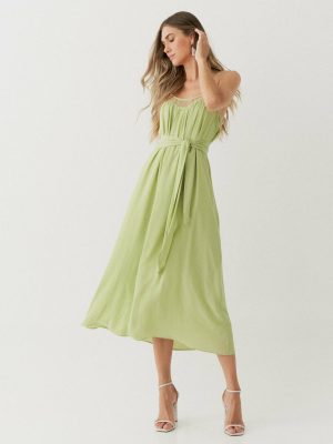 Vestido Crepe