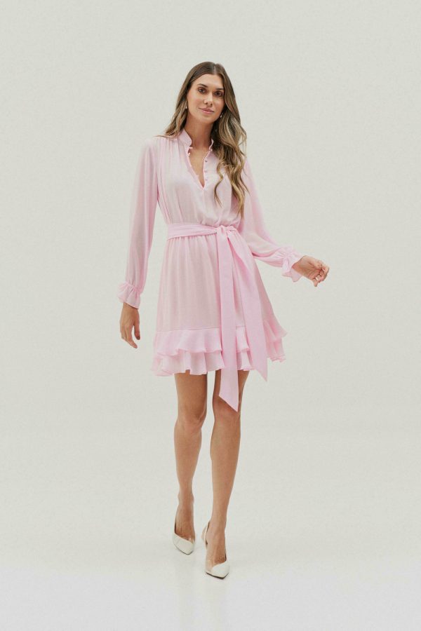 Vestido Crepe