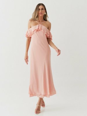 Vestido Crepe