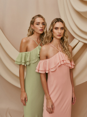 Vestido Crepe