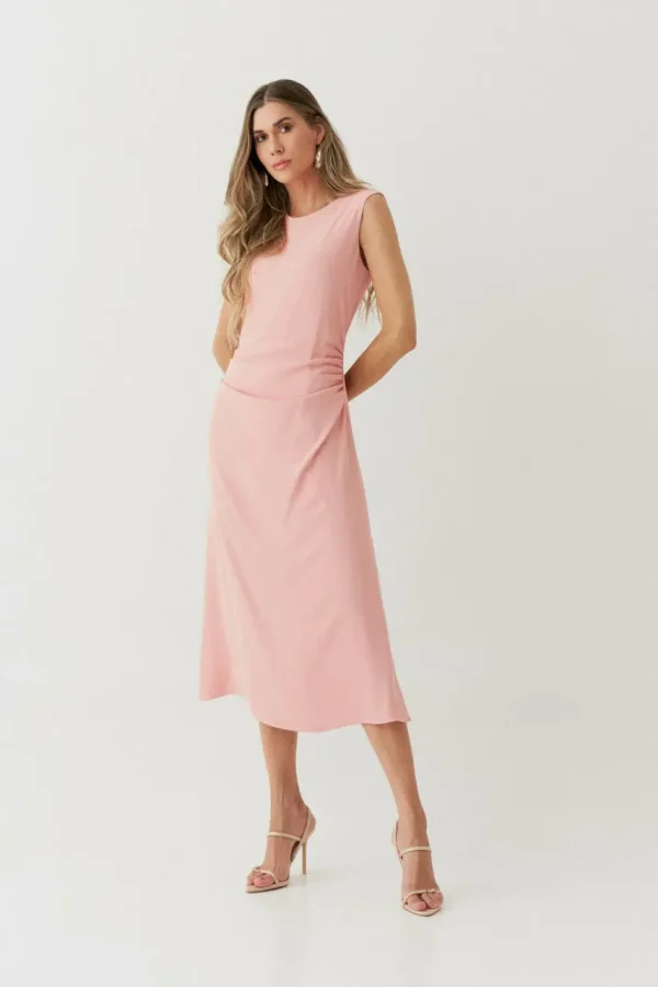 Vestido Crepe