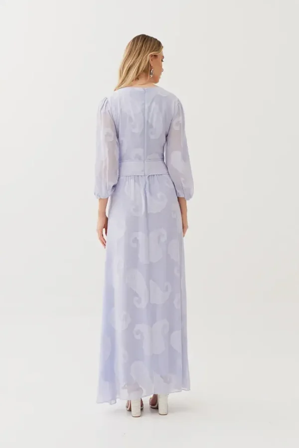 Vestido Chiffon Jacquard-Imagem 4