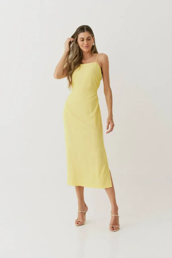 Vestido Alf Crepe