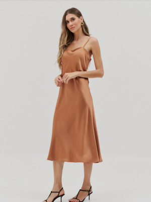 Vestido Cetim