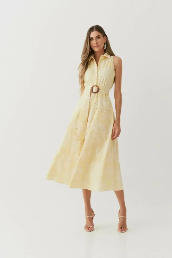 Vestido Tricoline