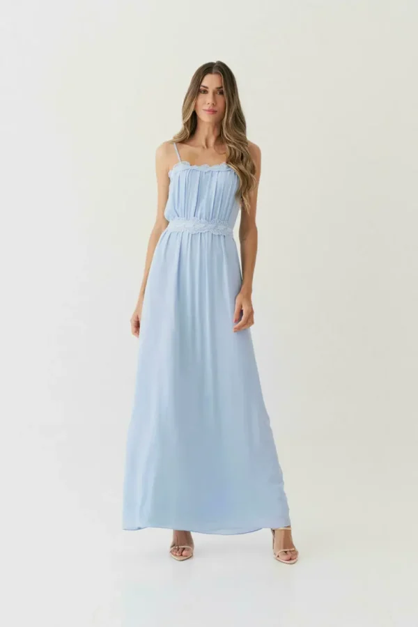 Vestido Crepe