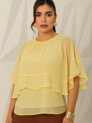 Blusa Babados