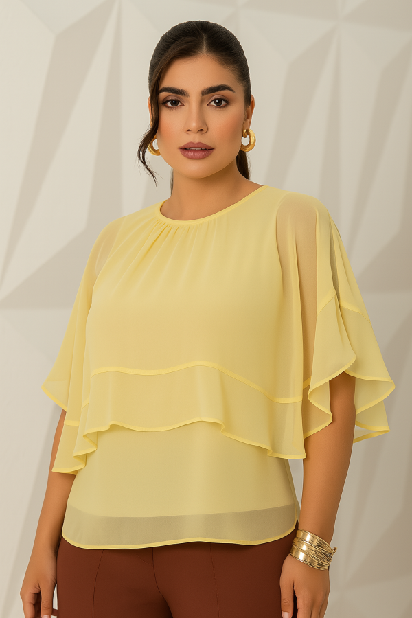 Blusa Babados
