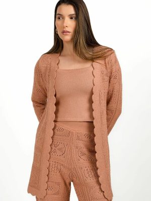Conjunto Tricot Com Detalhes
