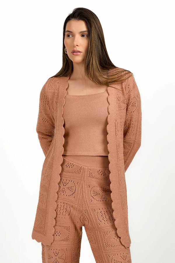 Conjunto Tricot Com Detalhes
