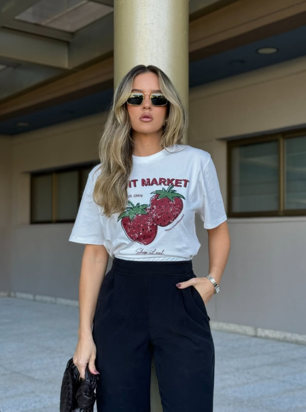 T Shirt Morango.