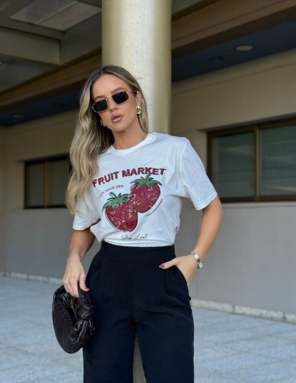 T Shirt Morango.-Imagem 4