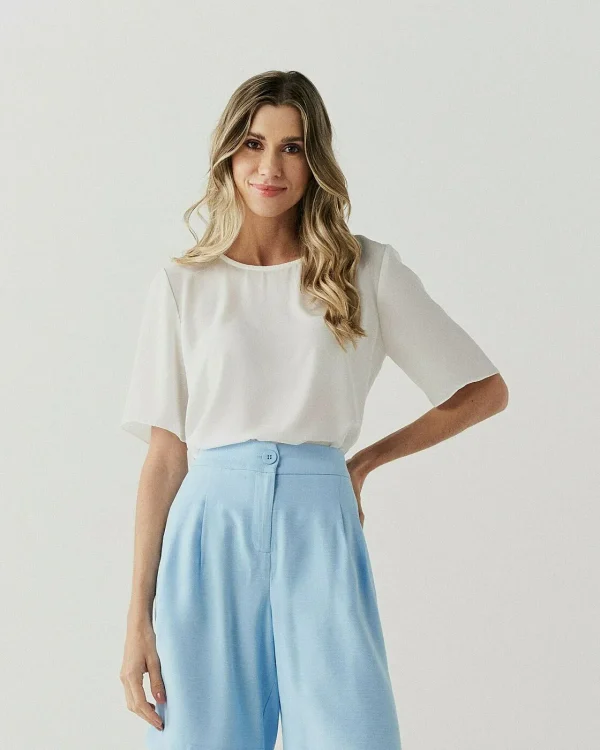 Blusa Crepe 1/2 Manga Basica-Imagem 9