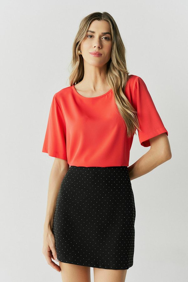 Blusa Alf Crepe 1/2 Manga Basica-Imagem 4