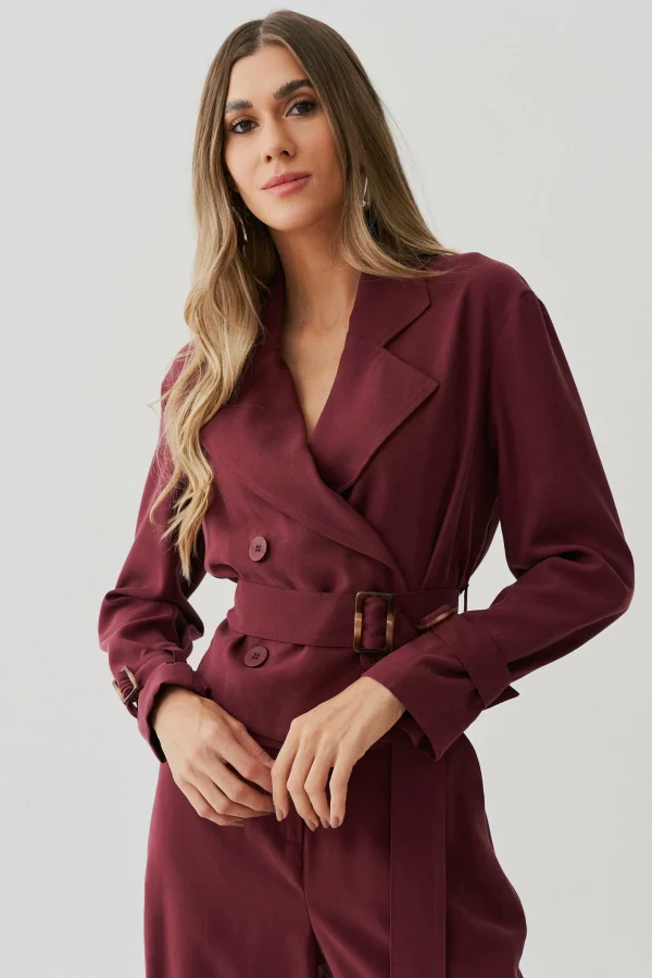 Casaco Alf Viscose Trend Coat-Imagem 6