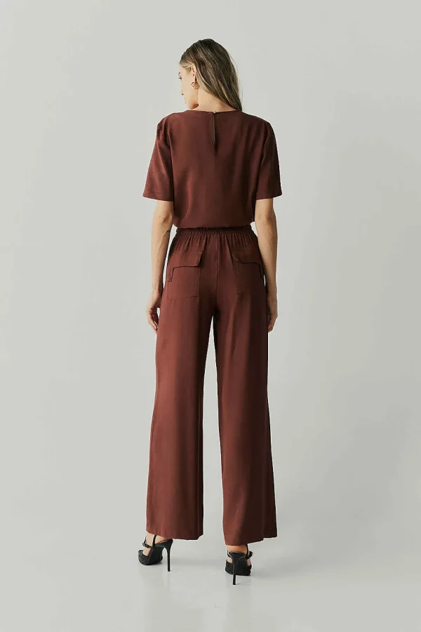 Blusa Alf Viscose Dec V Mg Curta-Imagem 9