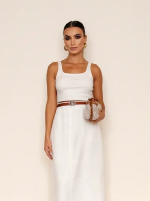 Cropped Malha Canelada