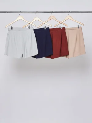 Shorts Saia Twill C/Cinto Forrado.