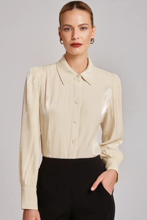 Camisa Viscose Acetinada