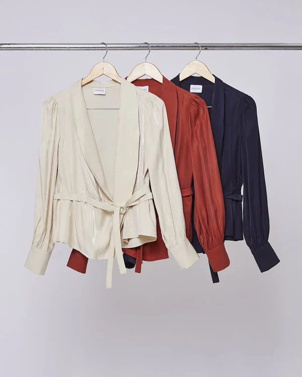Blusa Viscose Acetin C/Det Transpassado-Imagem 4