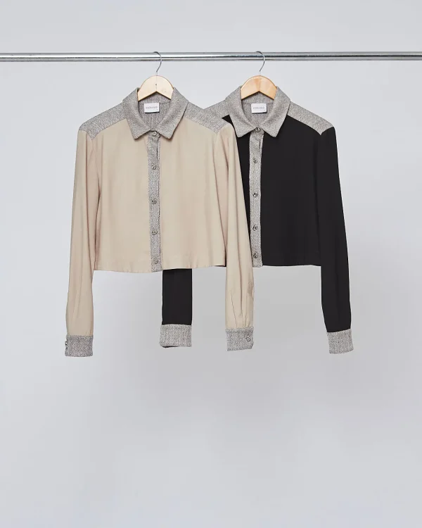 Camisa Twill Det Alf Espinha De Peixe-Imagem 2