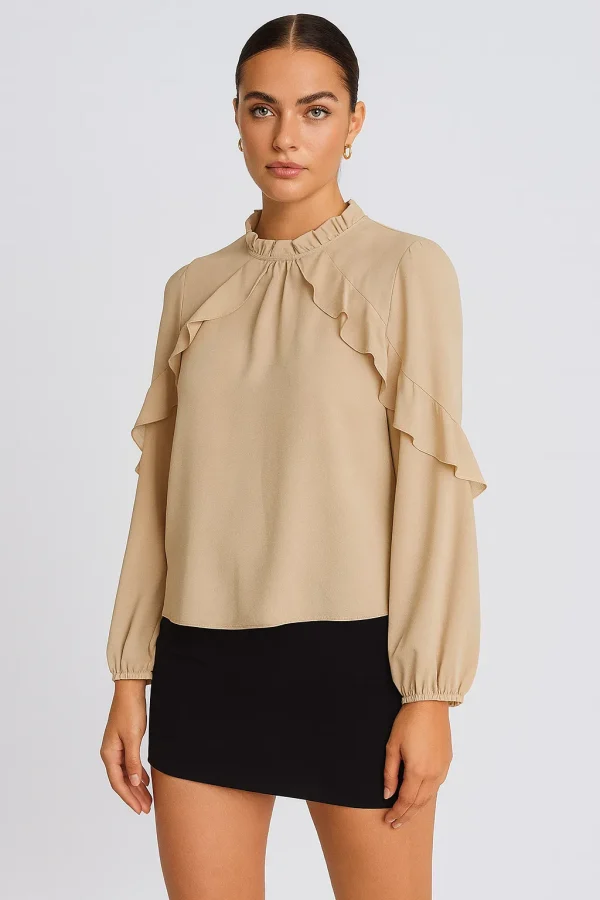Blusa Viscose Det Babados