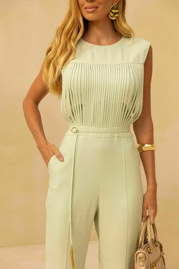 MACACÃO TWILL DET  FRANJA DE GALAO-Imagem 2