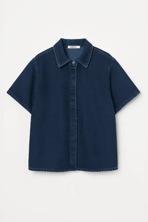 CAMISA BASICA JEANS - Imagem 4