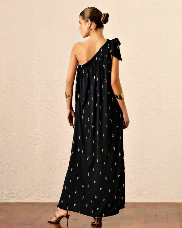 VESTIDO BORDADO OMBRO
UNICO LAÇO-Imagem 3