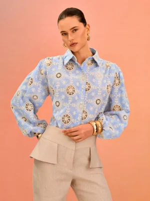 CAMISA HELOISA BORDADA