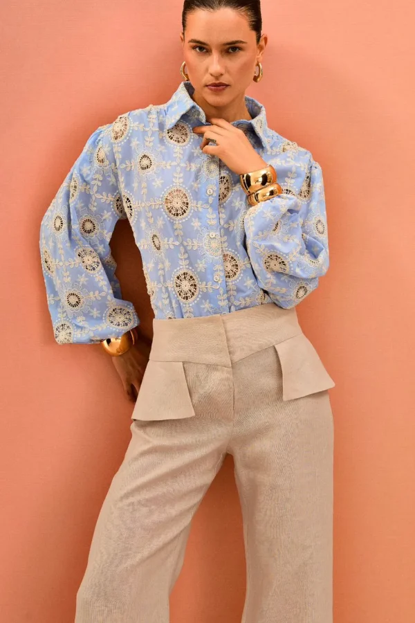 CAMISA HELOISA BORDADA-Imagem 2