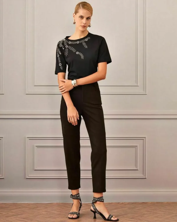 T SHIRT BORDADO FLORAL-Imagem 2