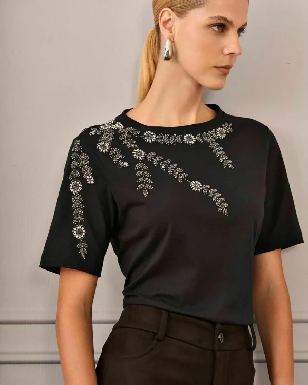 T SHIRT BORDADO FLORAL-Imagem 10