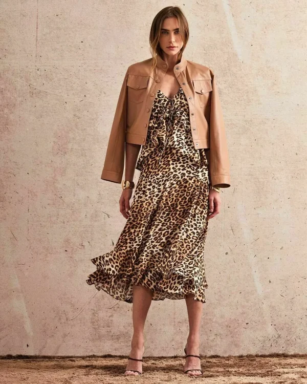 SAIA MIDI CREPE ANIMAL PRINT-Imagem 4
