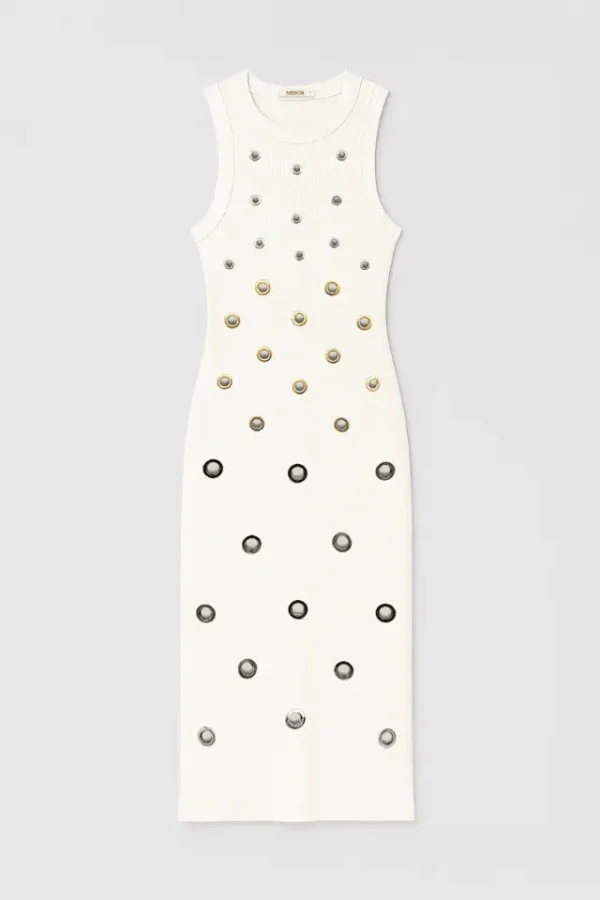VESTIDO RIBANA COM ESPELHO - Imagem 3