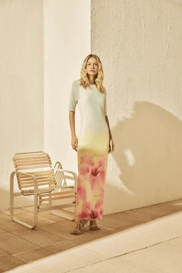VESTIDO TULE ESTAMPA EXCLUSIVA - Imagem 3