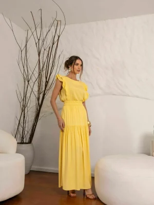 REGATA BABADO VISCOSE MAQUINETADA