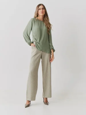 Calça Pant Alf Mescla Espinha De Peixe