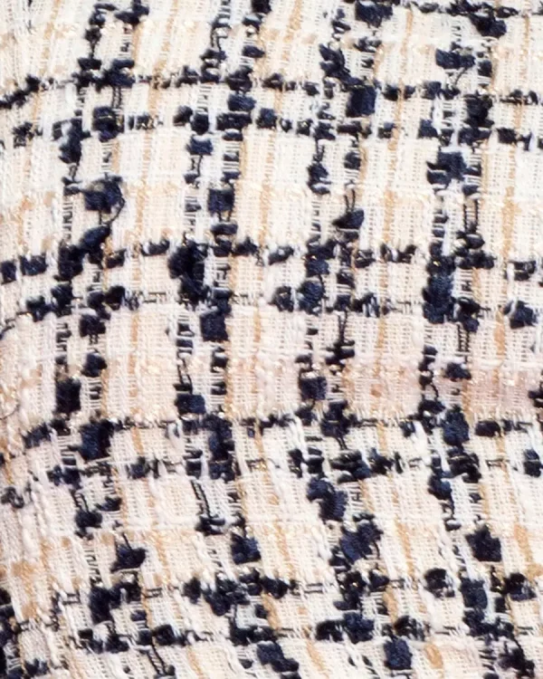 VESTIDO TWEED MANGA CÚPULA COM FLOR-Imagem 9