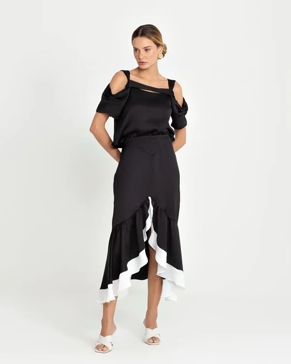 BLUSA CETIM OMBRO VAZADO-Imagem 2