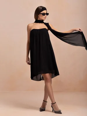 VESTIDO CHIFON LENÇO