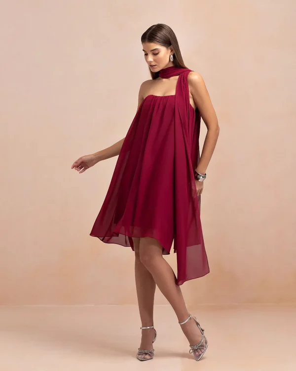 VESTIDO CHIFON LENÇO-Imagem 14