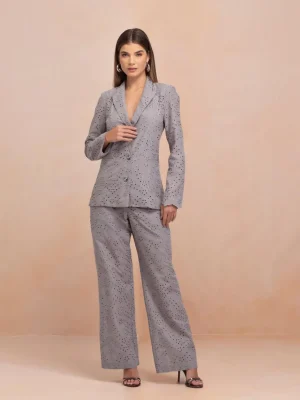 CALÇA LAISE BORDADA