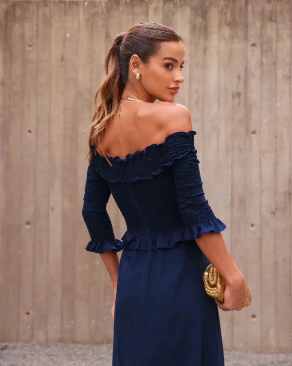 VESTIDO LASTEX OMBRO A OMBRO-Imagem 8