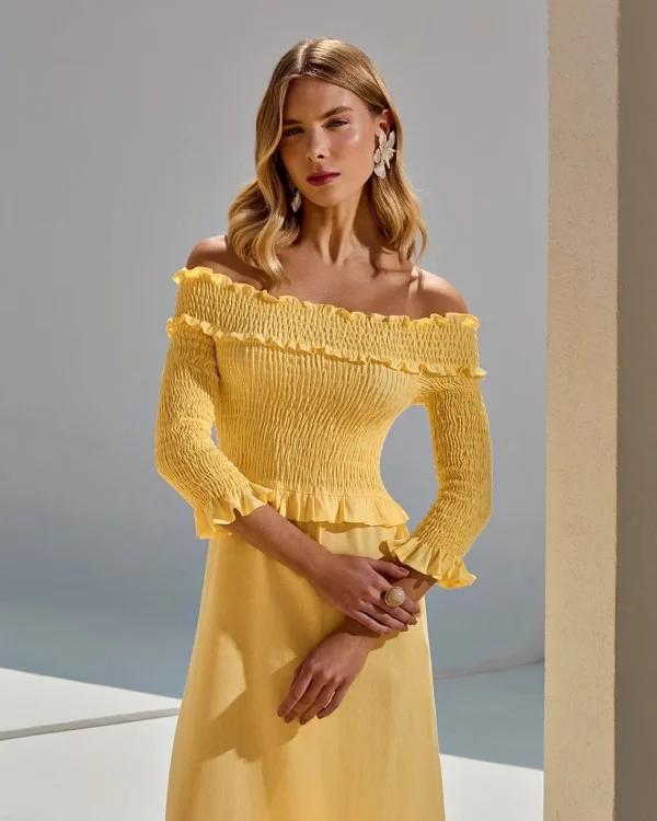 VESTIDO LASTEX OMBRO A OMBRO-Imagem 10
