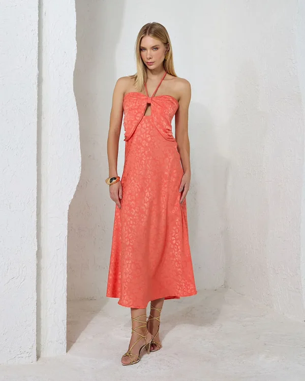 VESTIDO JACQUARD CORDÃO-Imagem 2