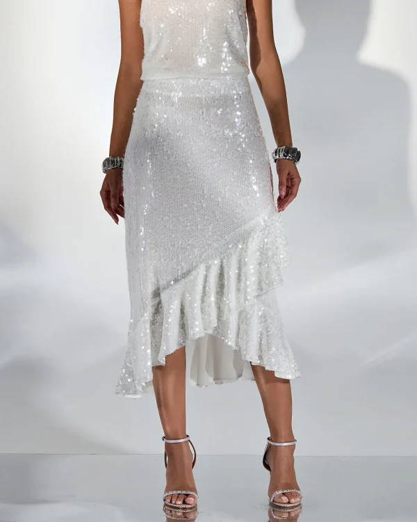 CONJUNTO PAETÊ BLUSA E SAIA MIDI-Imagem 7