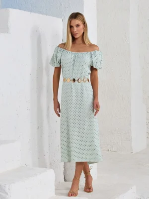 VESTIDO LAISE MANGAS BUFANTES